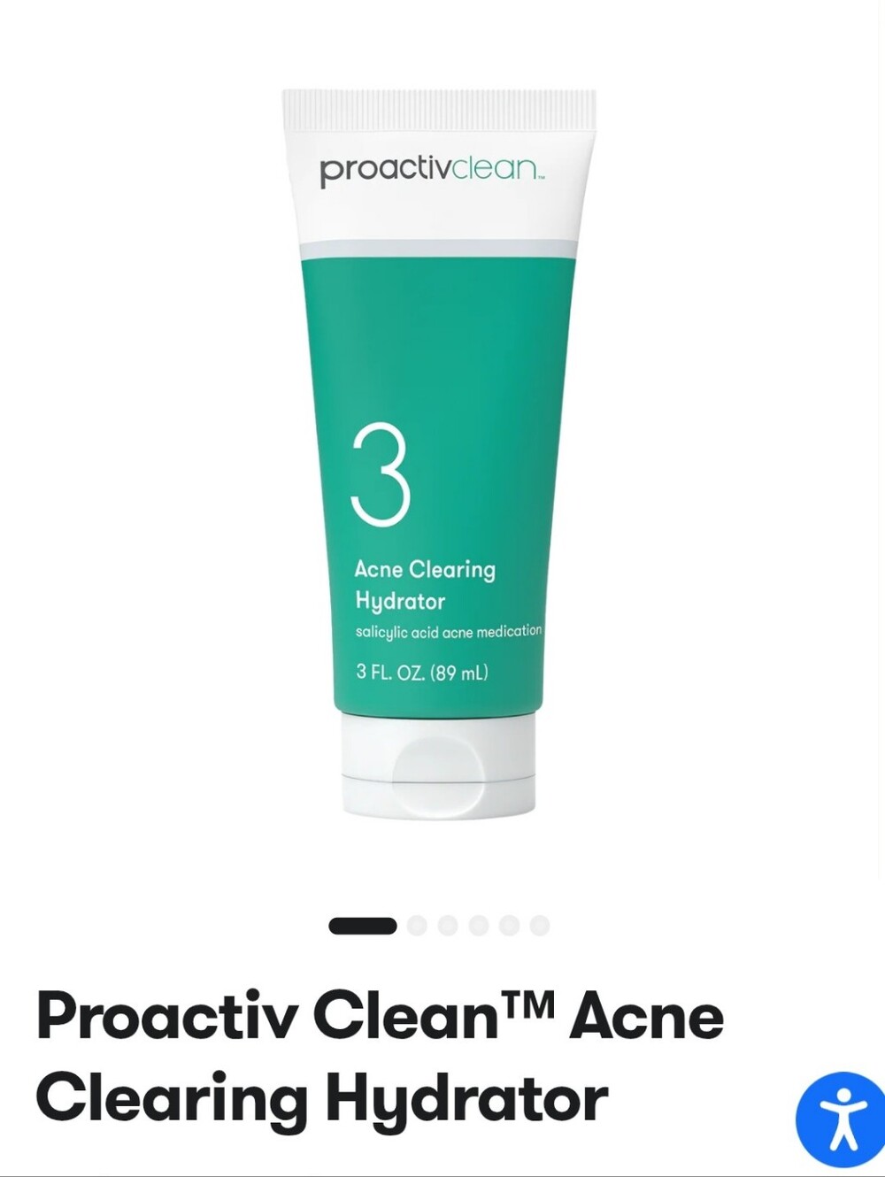 Proactiv Clean Acne Clearing Hydrator.